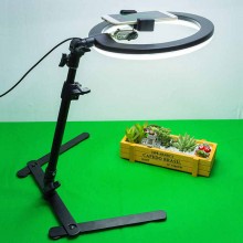 LED Ring Light Annular Lamp Studio Photography with Phone Stand Tripod