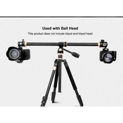 Cadiso QZSD Horizontal Bar Camera Mount Tripod Boom Rotatable