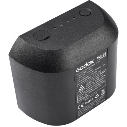 Godox Battery WB26 for AD600 Pro TTL