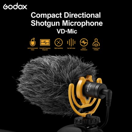 Godox VD-Mic Compact Directional Shotgun Microphone