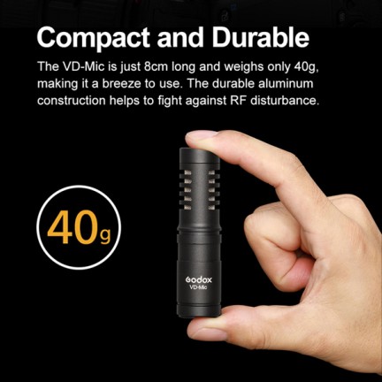 Godox VD-Mic Compact Directional Shotgun Microphone