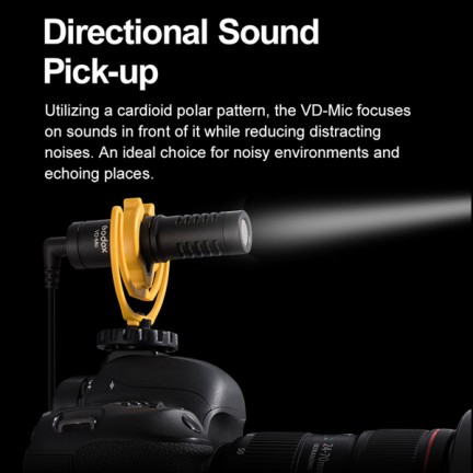 Godox VD-Mic Compact Directional Shotgun Microphone