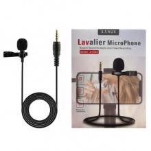 JH043 Lavalier 3.5mm Jack Condenser Wired Mic For smartphone