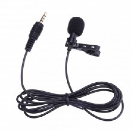 JH043 Lavalier 3.5mm Jack Condenser Wired Mic For smartphone