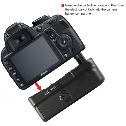 Meike MK-D3200 Battery Grip for Nikon D3100/3200