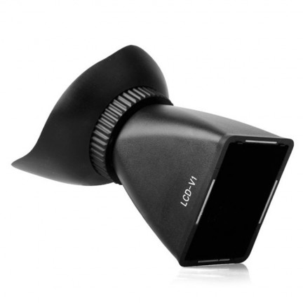 V1 LCD Viewfinder 2.8x 3" Magnifier Eyecup Hood for canon 5DII/7D/500D