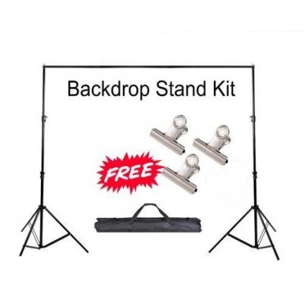 Backdrop Background Stand Set Photography Studio Photo 2x3m