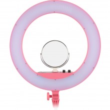 Godox LR160 Bi-Color Ringlight (Pink)