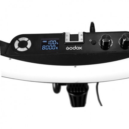 Godox LR160 Bi-Color Ringlight (Black)