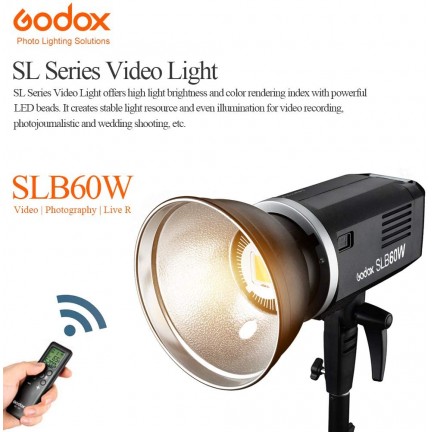 Godox SLB60W 60W LED Studio Photo Strobe Light