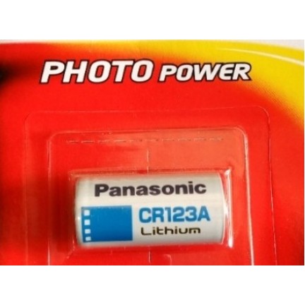 Baterai Panasonic Lithium CR123A Photo Power