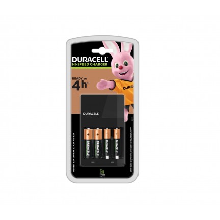 شاحن بطارية Duracell عالي السرعة AA / AAA