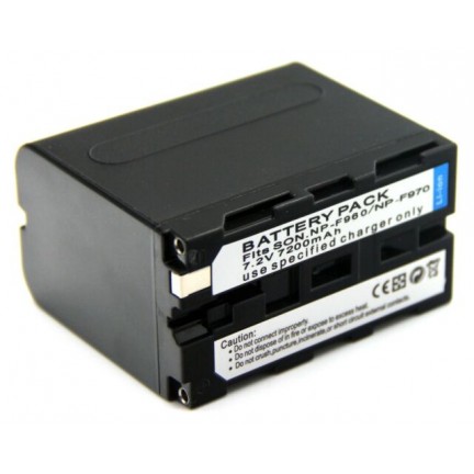 Digital Video Battery NP-F970/F960 7200mAh