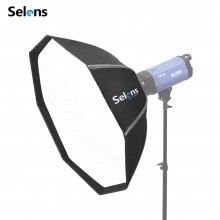 Selens 60cm Octagon Softbox Umbrella Bowens Mount for Studio Light Strobe