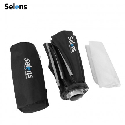 Selens 60cm Octagon Softbox Umbrella Bowens Mount for Studio Light Strobe