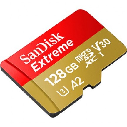 SanDisk Micro SDXC Extreme 128GB Memory Card