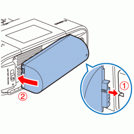 بطارية طابعات للكانون NB-CP2LH Battery CP1500 CP1200 CP1300 CP910