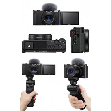 Sony Launches ZV-1 Camera And Sony VCT-SGR1 Shooting Grip