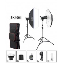 Godox SK400II 2-Light Studio Flash Kit