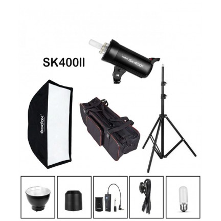 Godox SK400II 1 Light Studio Flash Kit