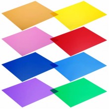 فلاتر اضاءة ملونه color gel filter