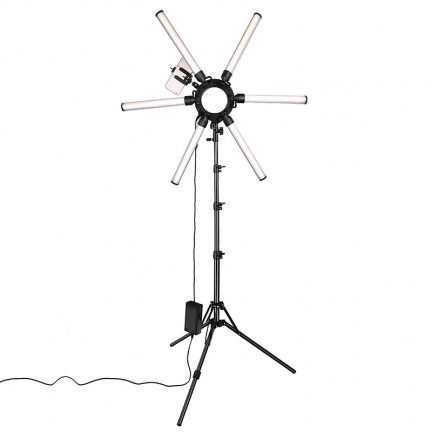 اضاءة تصوير lighting 6 Tubes 336 leds 3200-5500K 120W