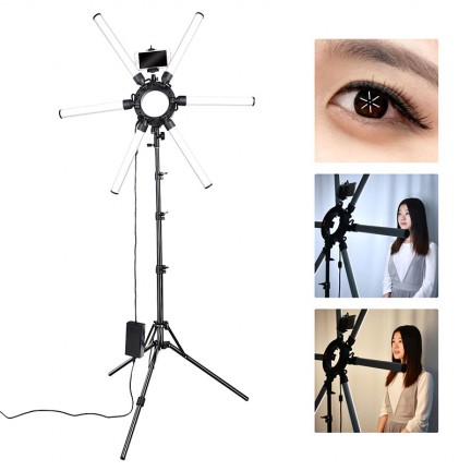 اضاءة تصوير lighting 6 Tubes 336 leds 3200-5500K 120W