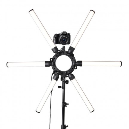 اضاءة تصوير lighting 6 Tubes 336 leds 3200-5500K 120W