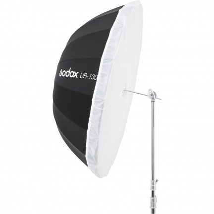 Godox White Parabolic Umbrella 130CM (51") UB-130W with diffuser