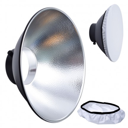 Jinbei M30 70 Degree Magnum Reflector with Diffuser