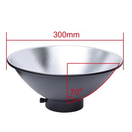 Jinbei M30 70 Degree Magnum Reflector with Diffuser
