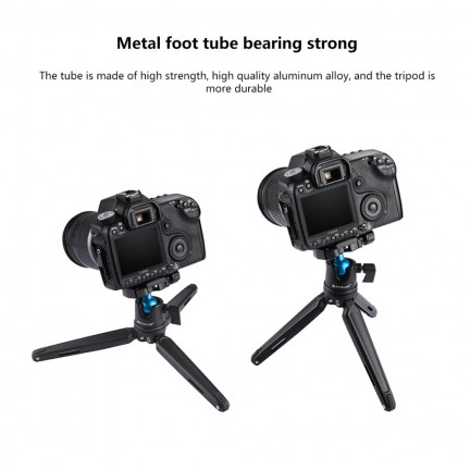 PULUZ PU3002 Mini Metal Desktop Tripod Mount