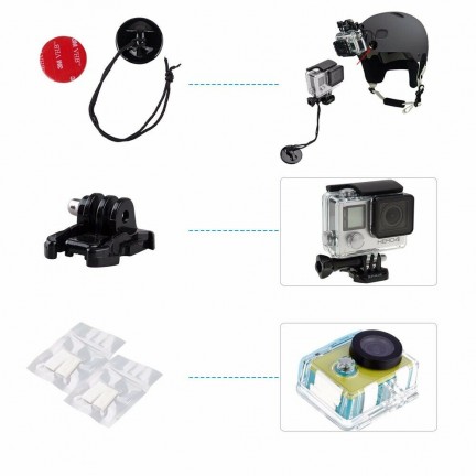 Puluz GoPro Hero Fusion Session Action Cam 53 in 1 Mount