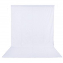 1.5x3m White Non-woven fabric Photo Photography Backdrop