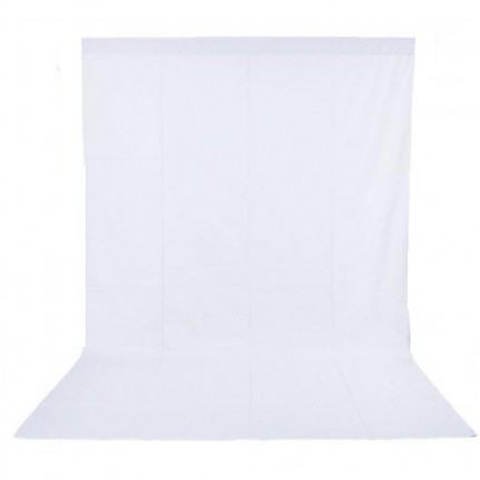 1.5x3m White Non-woven fabric Photo Photography Backdrop