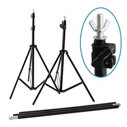 Portable Backdrop Stand Kit (2x2 meter)