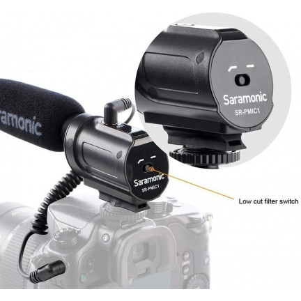 Saramonic SR-PMIC1 Battery-Free On-Camera Shotgun Microphone