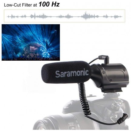 Saramonic SR-PMIC1 Battery-Free On-Camera Shotgun Microphone