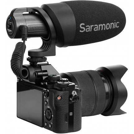 CamMic+ On-Camera Battery-Powered Shotgun Microphone for DSLR