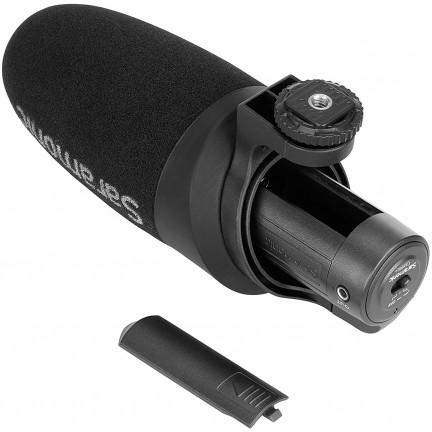 CamMic+ On-Camera Battery-Powered Shotgun Microphone for DSLR