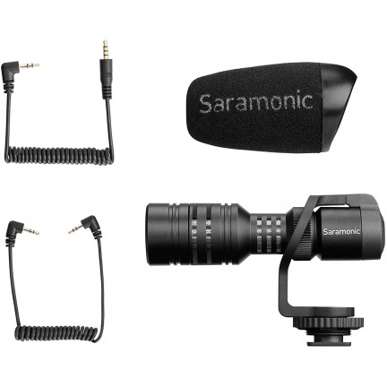  Saramonic VMICMINI Vmic Mini Shotgun Microphone (VMICMINI) 