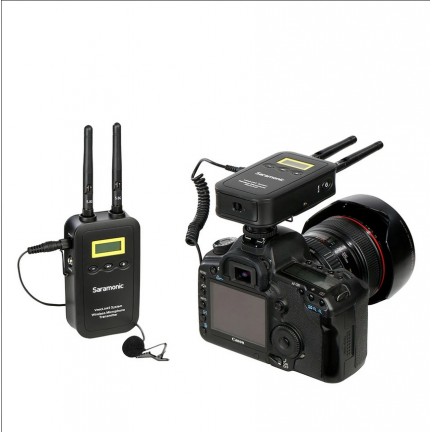 VMICLINK5 RX+TX 5.8GHZ WIRELESS LAVALIER SYSTEM FOR DSLR