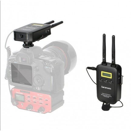 VMICLINK5 RX+TX 5.8GHZ WIRELESS LAVALIER SYSTEM FOR DSLR