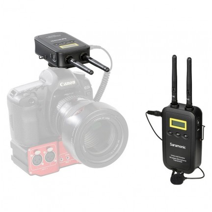 VMICLINK5 RX+TX 5.8GHZ WIRELESS LAVALIER SYSTEM FOR DSLR