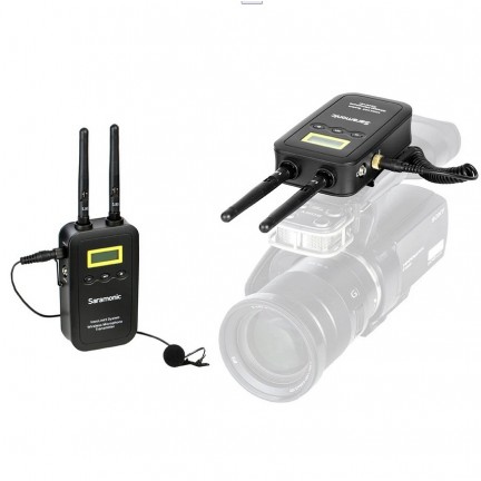 VMICLINK5 RX+TX 5.8GHZ WIRELESS LAVALIER SYSTEM FOR DSLR