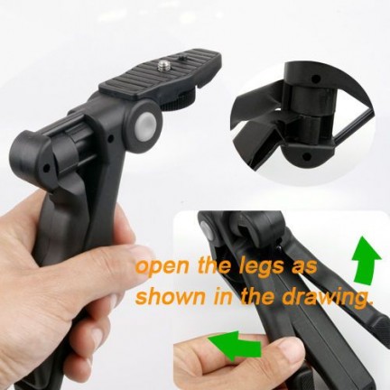 2in1 Mini Hand Tripod