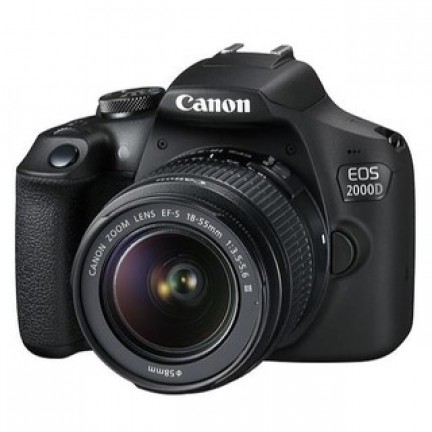 Canon EOS 2000D DSLR Camera with 18-55 III lens