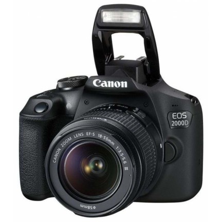 Canon EOS 2000D DSLR Camera with 18-55 III lens