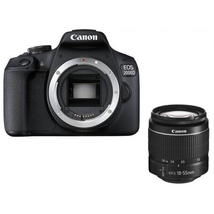 Canon EOS 2000D DSLR Camera with 18-55 III lens