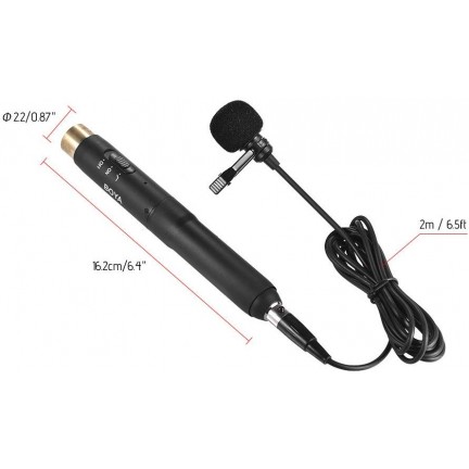 Boya BY-M11OD Professional Omnidirectional XLR Lavalier Microphone